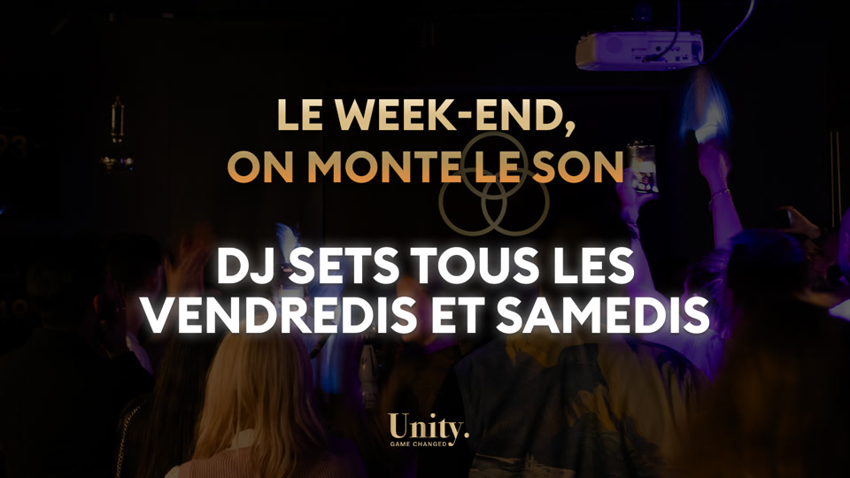 DJ sets tous les vendredis et samedis