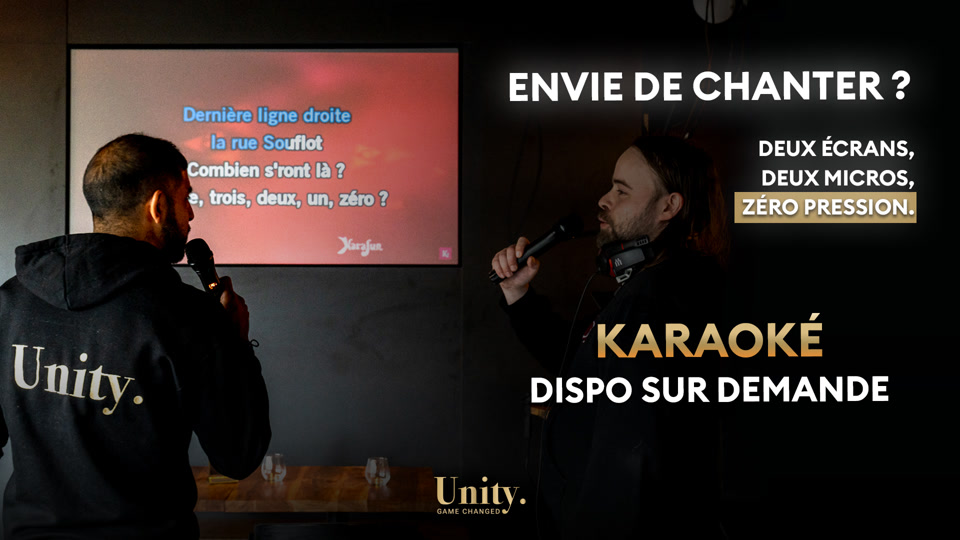 Karaoké disponible sur demande