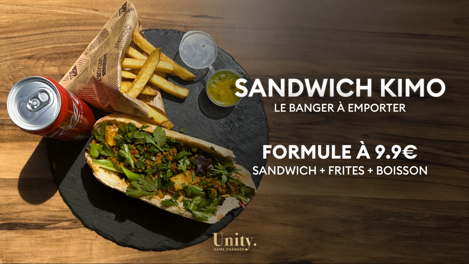 Nouveau : Le Sandwich Kimo