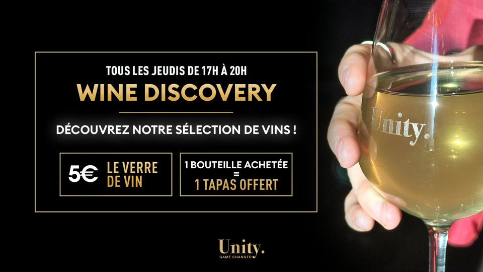 Wine Discovery tous les jeudis